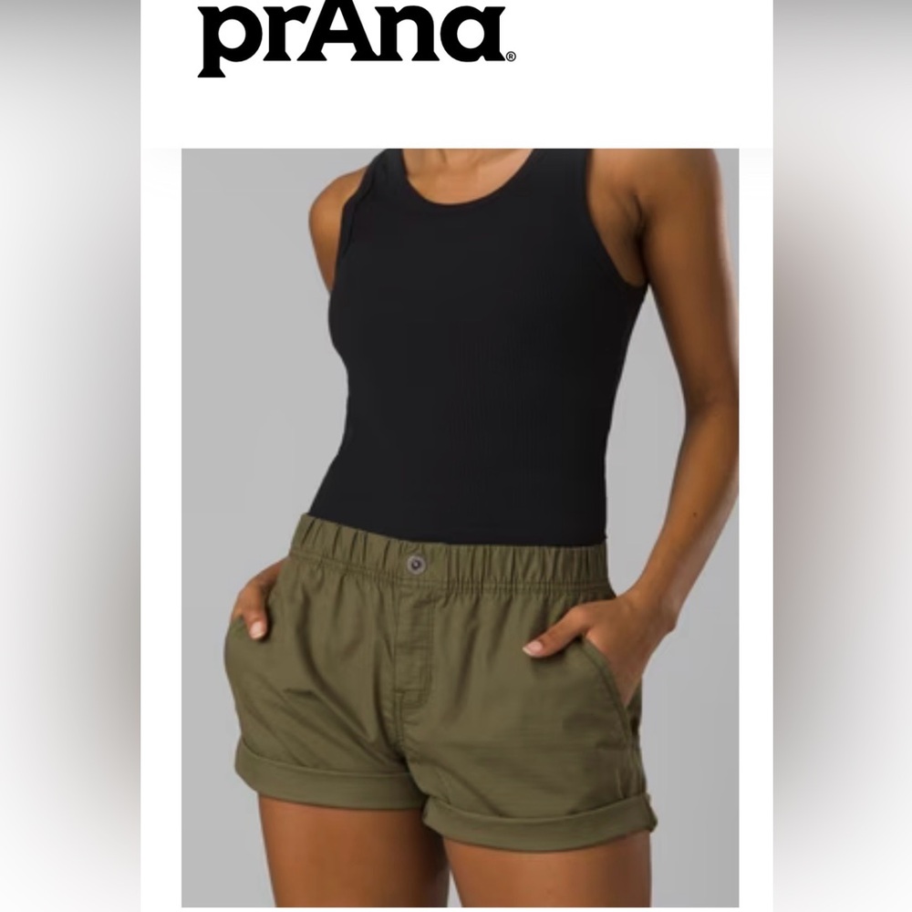 Prana Olive Green Women's Shorts
